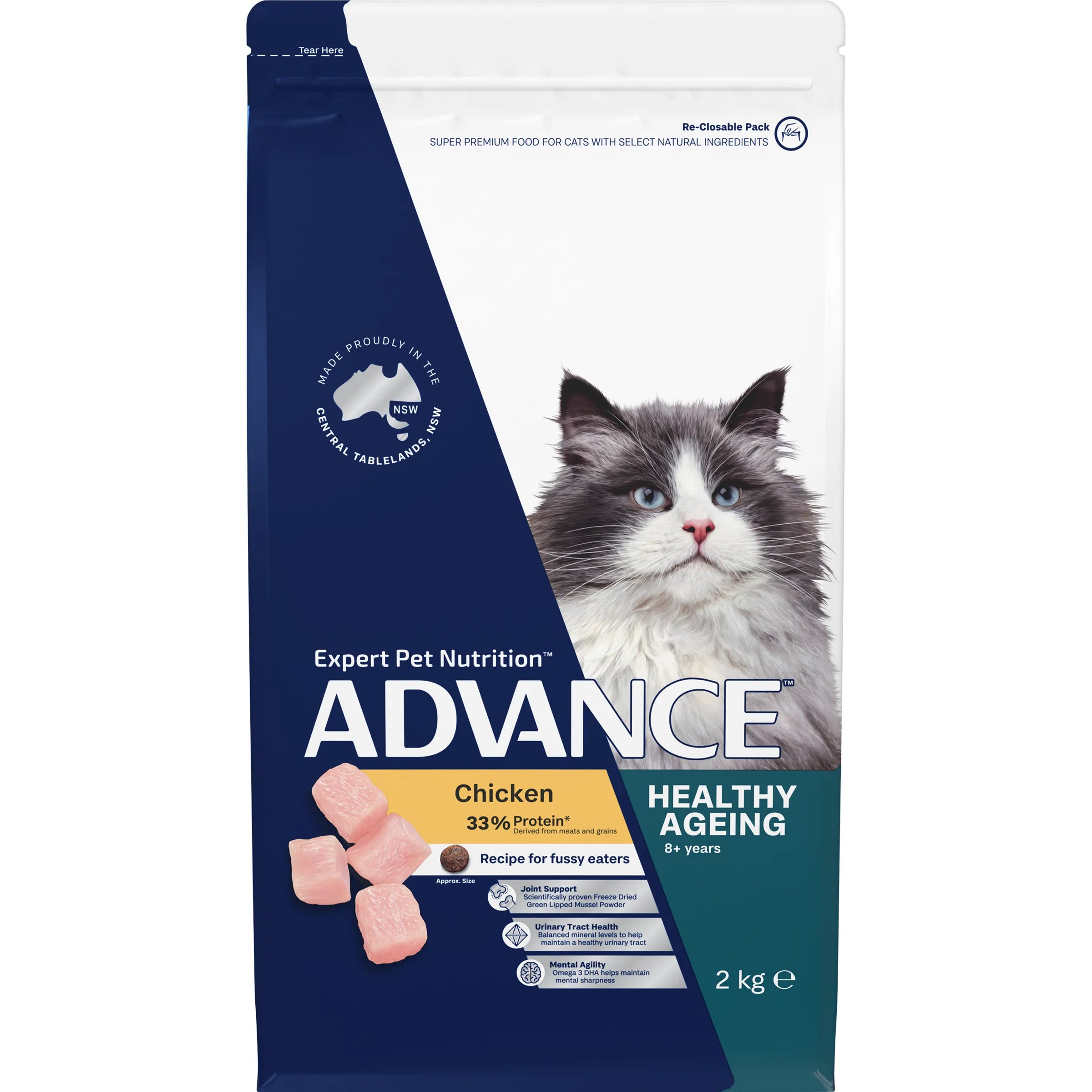 Advance - Adult Cat - Healthy Ageing - Chicken - 2kg/4kg